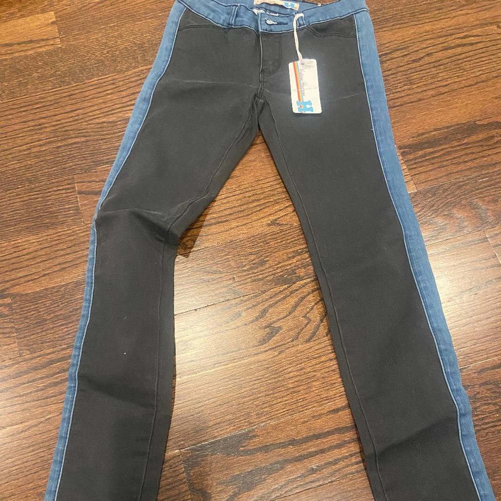 Girls vintage Havana two done denim pants